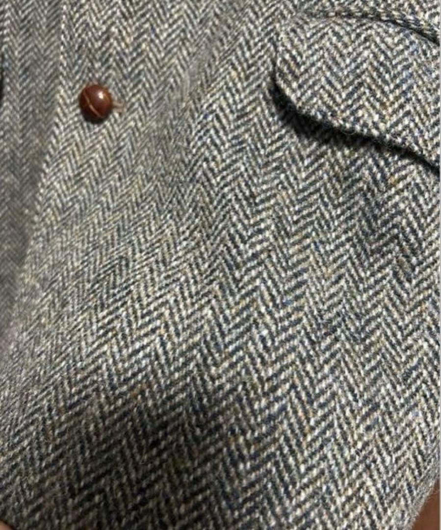 【ウール100英国製】Hector Russell × Harris Tweed