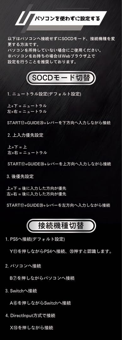 Cielogames FusionFlex アケコン アーケードコントローラー