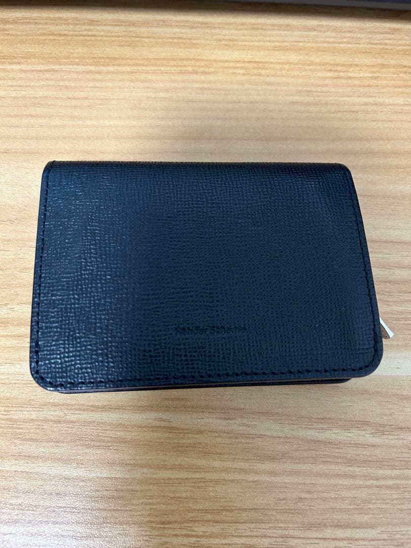 Hender scheme flap billfold black 数回使用極美