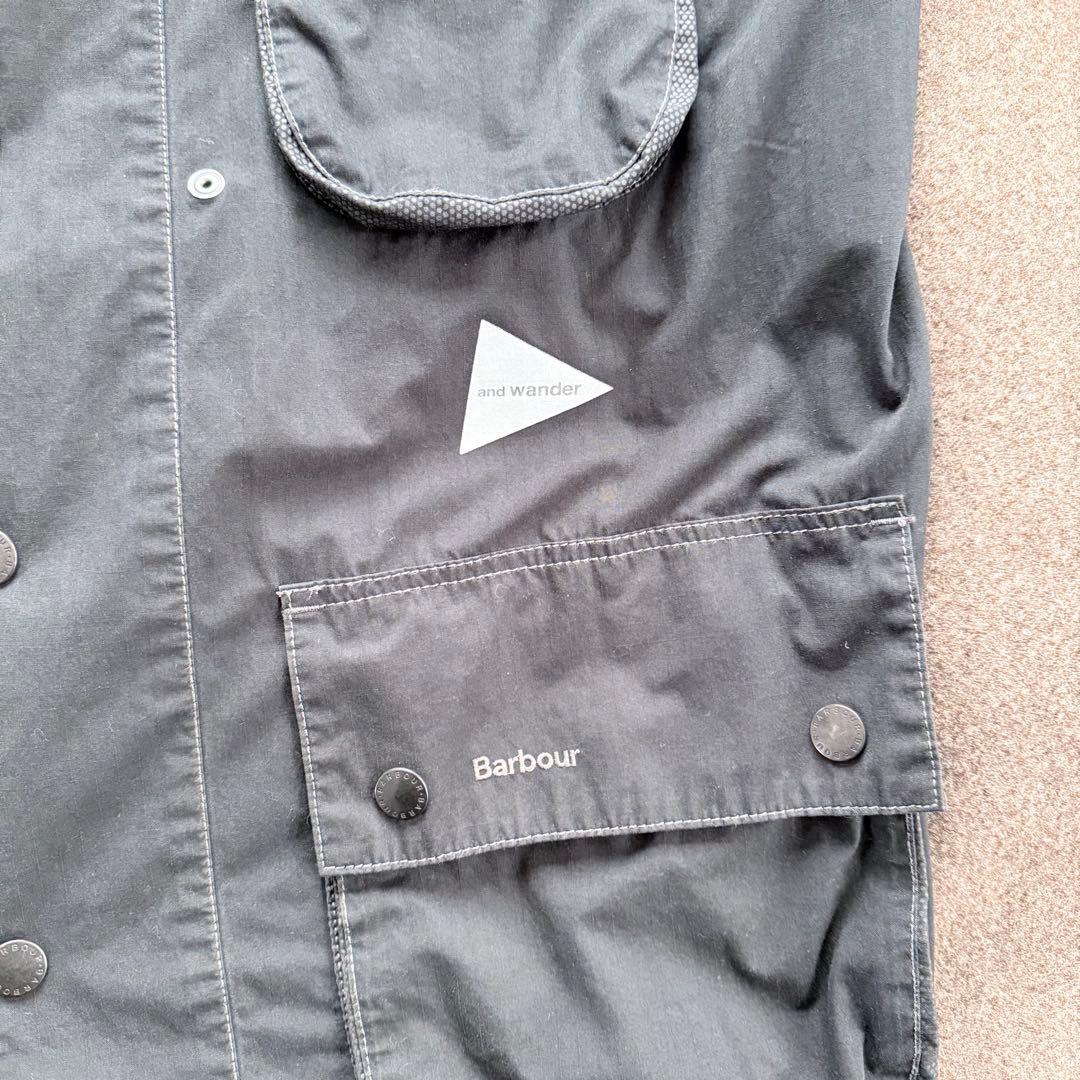 and wander × Barbour コラボ ジャケット