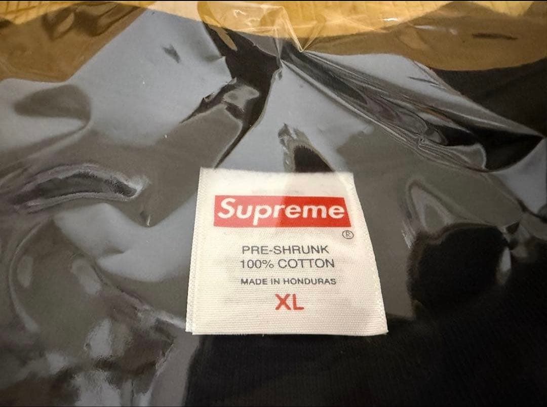 【新品】Supreme Arabic Box Logo Tee Black XL