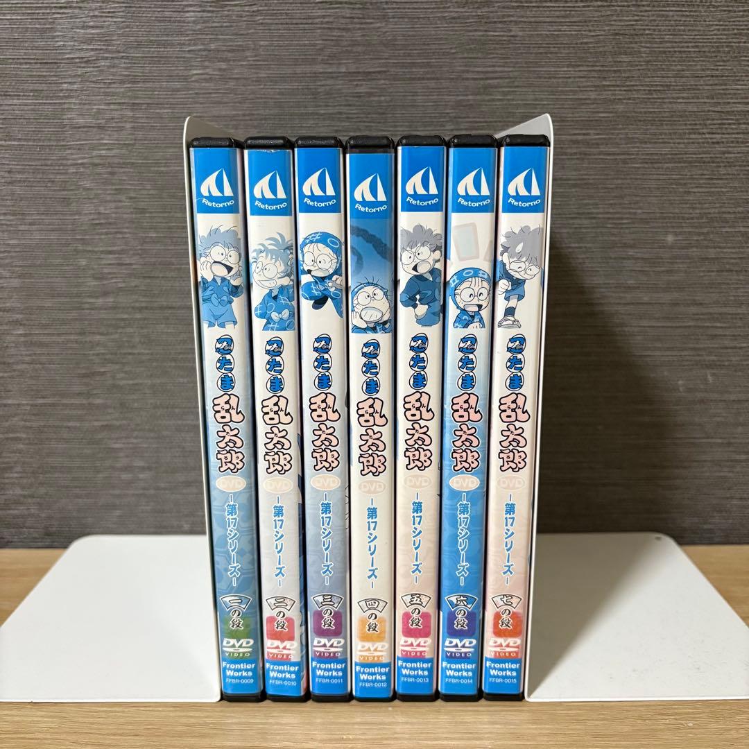 【新品ケース】忍たま乱太郎　第17シリーズ　全7巻セット　レンタル落ち