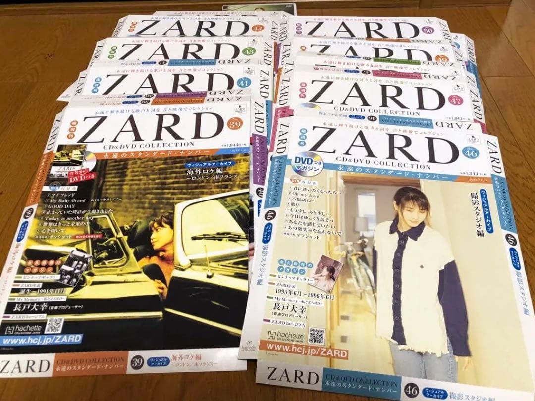 ZARD CD&DVD COLLECTION No.39-51 DVD13枚