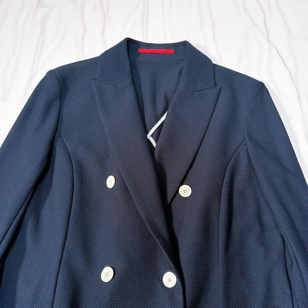 《美品》Sov. EVALETテクニカルメッシュジャケット ネイビー 38
