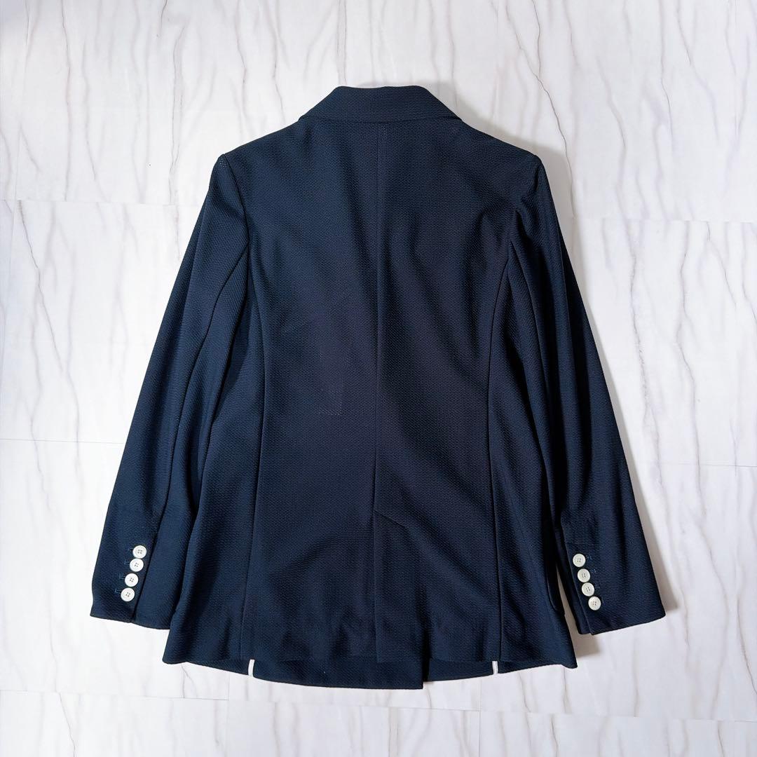 《美品》Sov. EVALETテクニカルメッシュジャケット ネイビー 38
