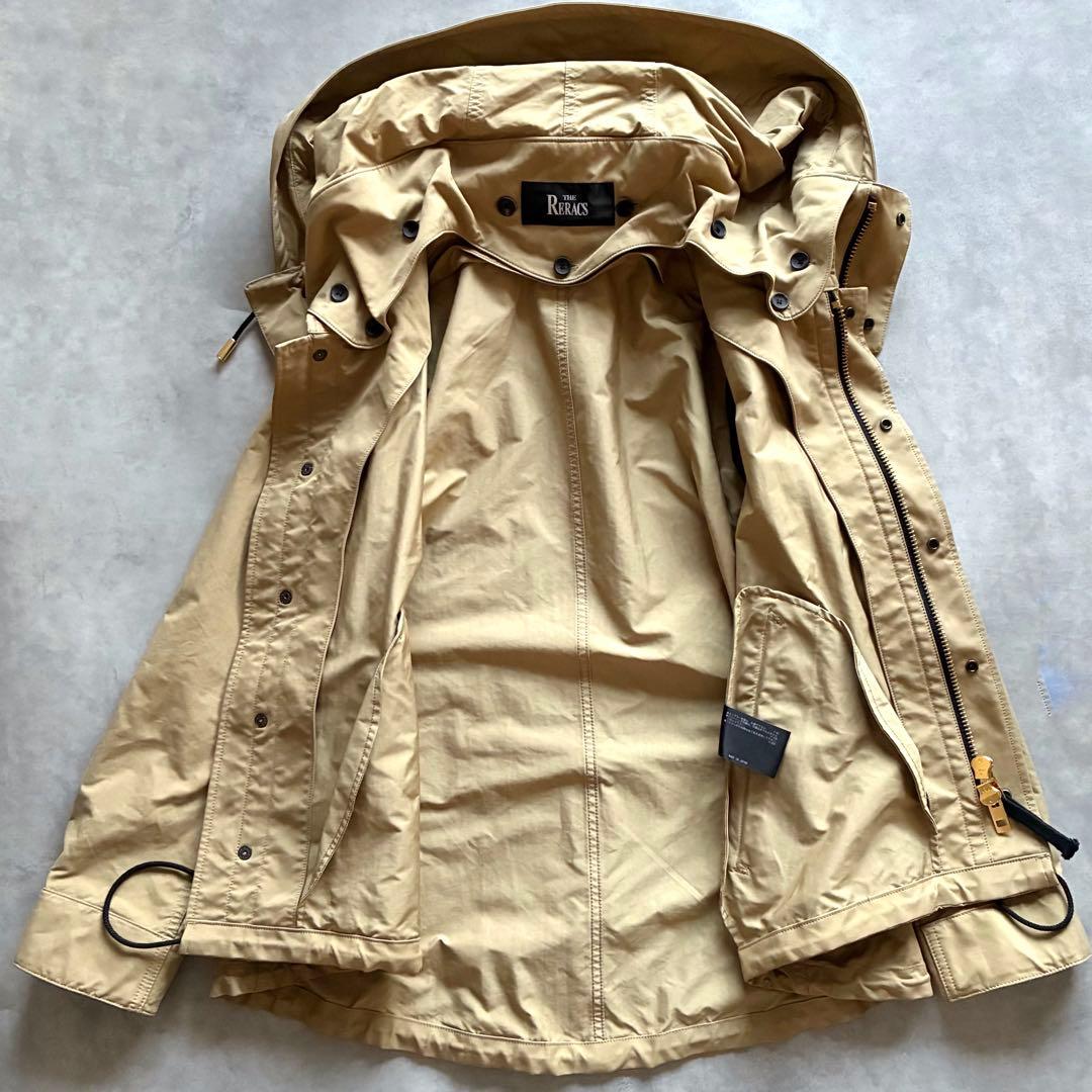 【まっすー様】人気 リラクス RERACS ショートモッズコート ベージュ