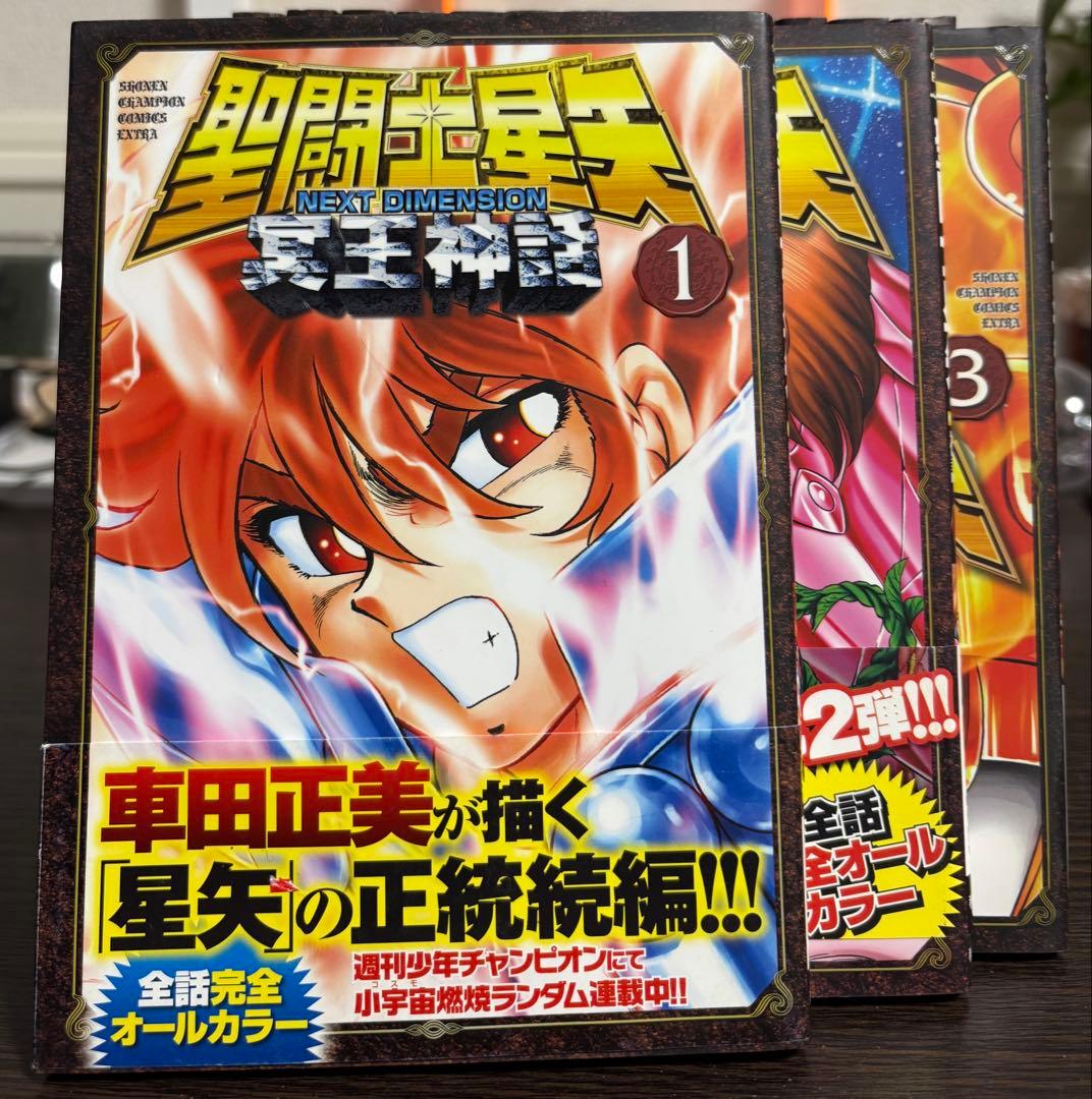 本　美品　全巻セット　聖闘士星矢　冥王神話　正統続編