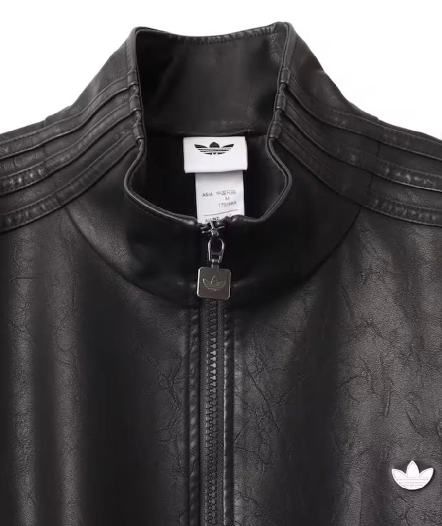 ジャケット・アウター adidas PLEATHER FIREBIRD OVERSIZED TRACK