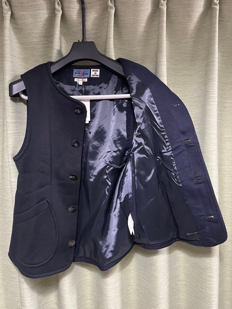 【新品未使用】ブルーブルージャパン BLUE BLUE JAPAN ベスト