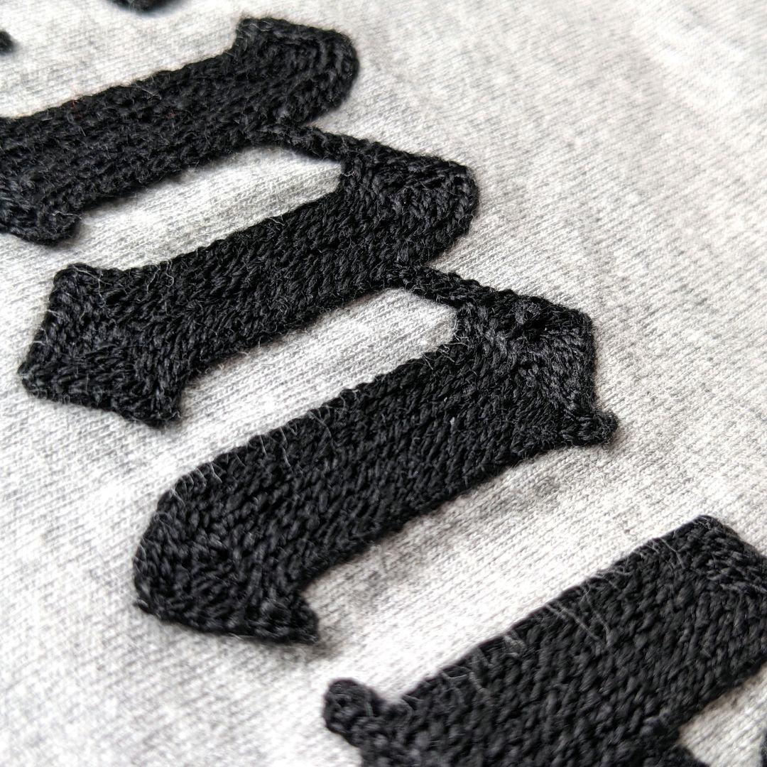 DADA SUPREME ダダ シュプリーム　Tシャツ　リンガーT　刺繍ロゴ