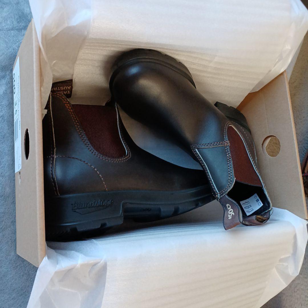 ブランドストーンBlundstoneUK3.5本革レザーサイドゴアブーツ☆未使用