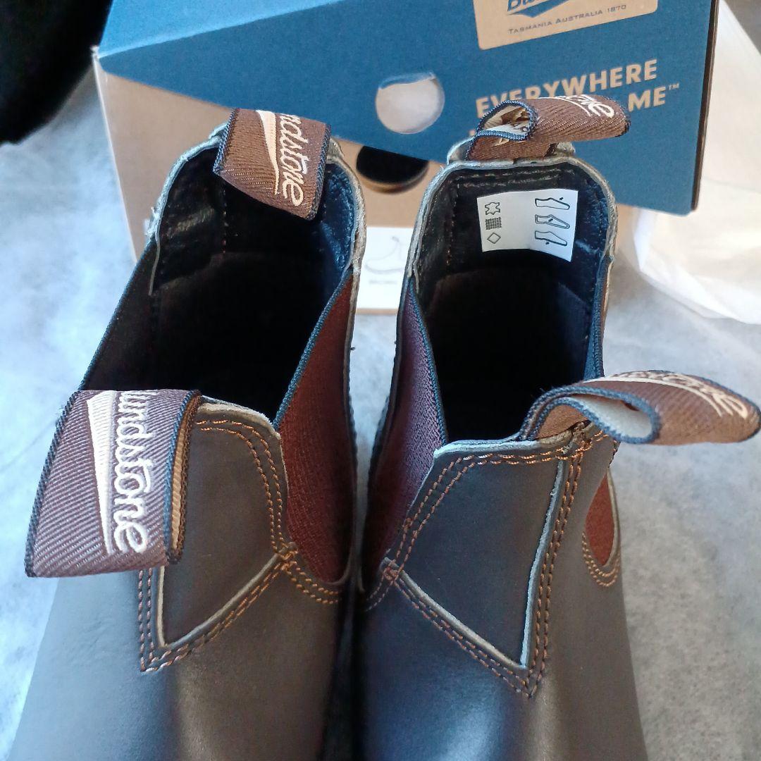 ブランドストーンBlundstoneUK3.5本革レザーサイドゴアブーツ☆未使用