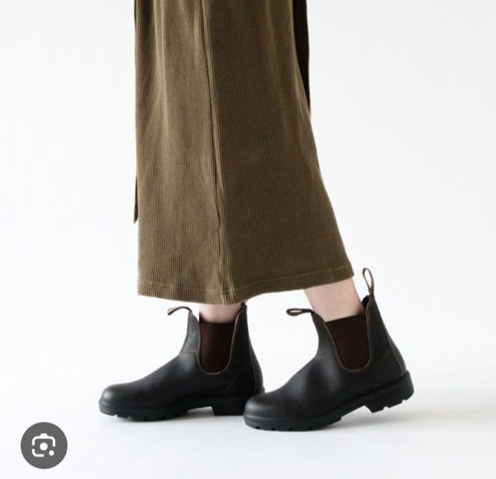 ブランドストーンBlundstoneUK3.5本革レザーサイドゴアブーツ☆未使用