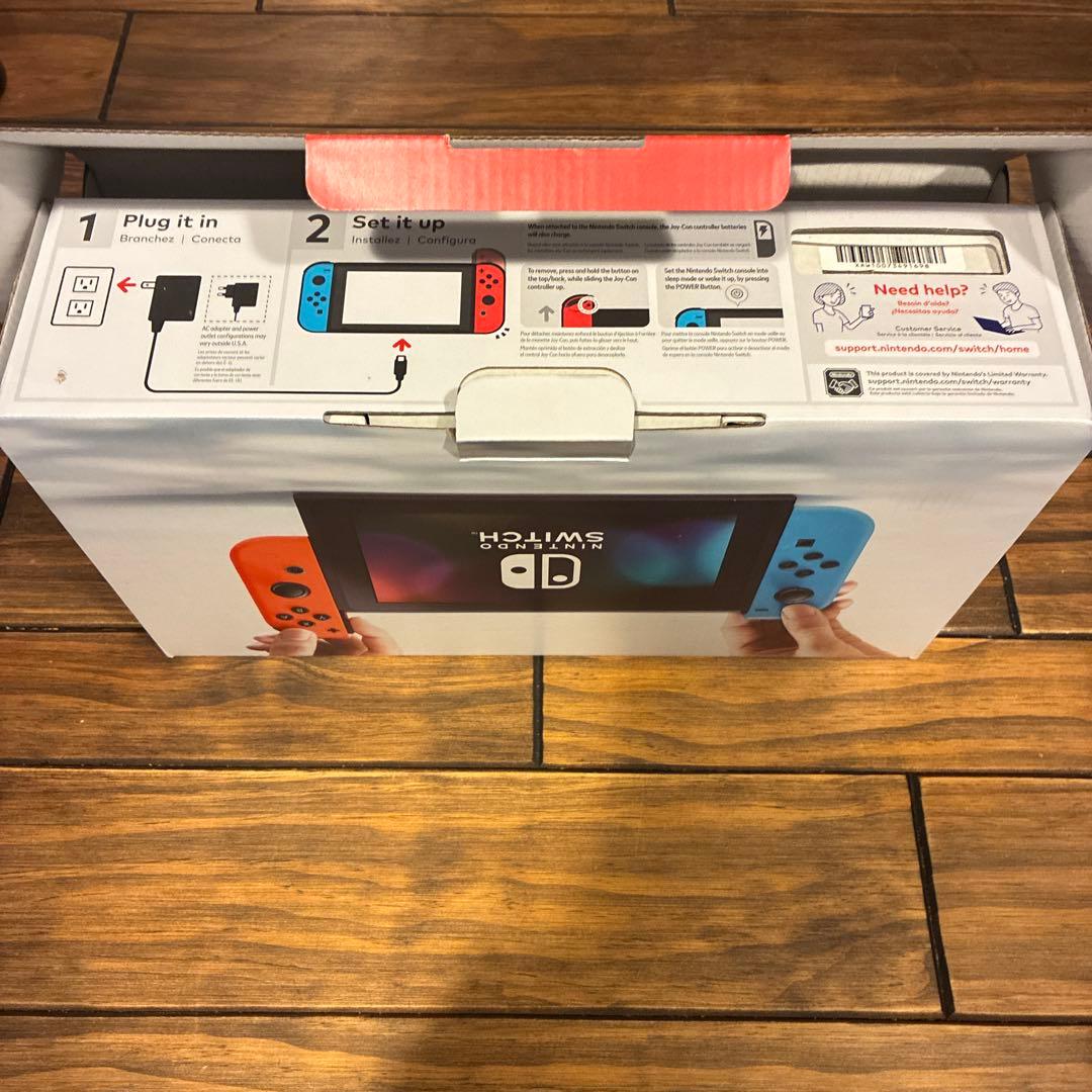 Nintendo Switch 本体　256G SDカード　純正保護ケース付き