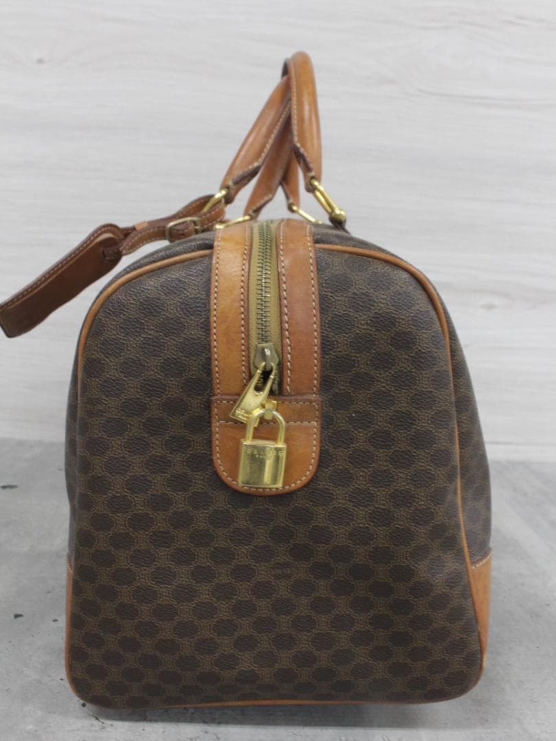 ■CELINE/セリーヌ マカダム ボストンバッグ キャリーバッグ 45