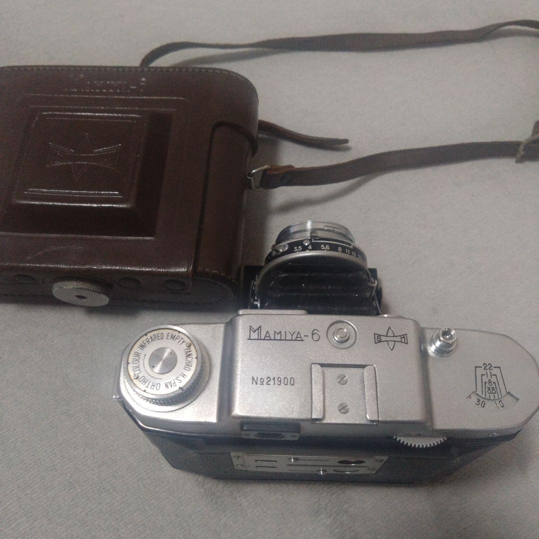 d*3様 Mamiya-6 フィルムカメラ レザーケース付き
