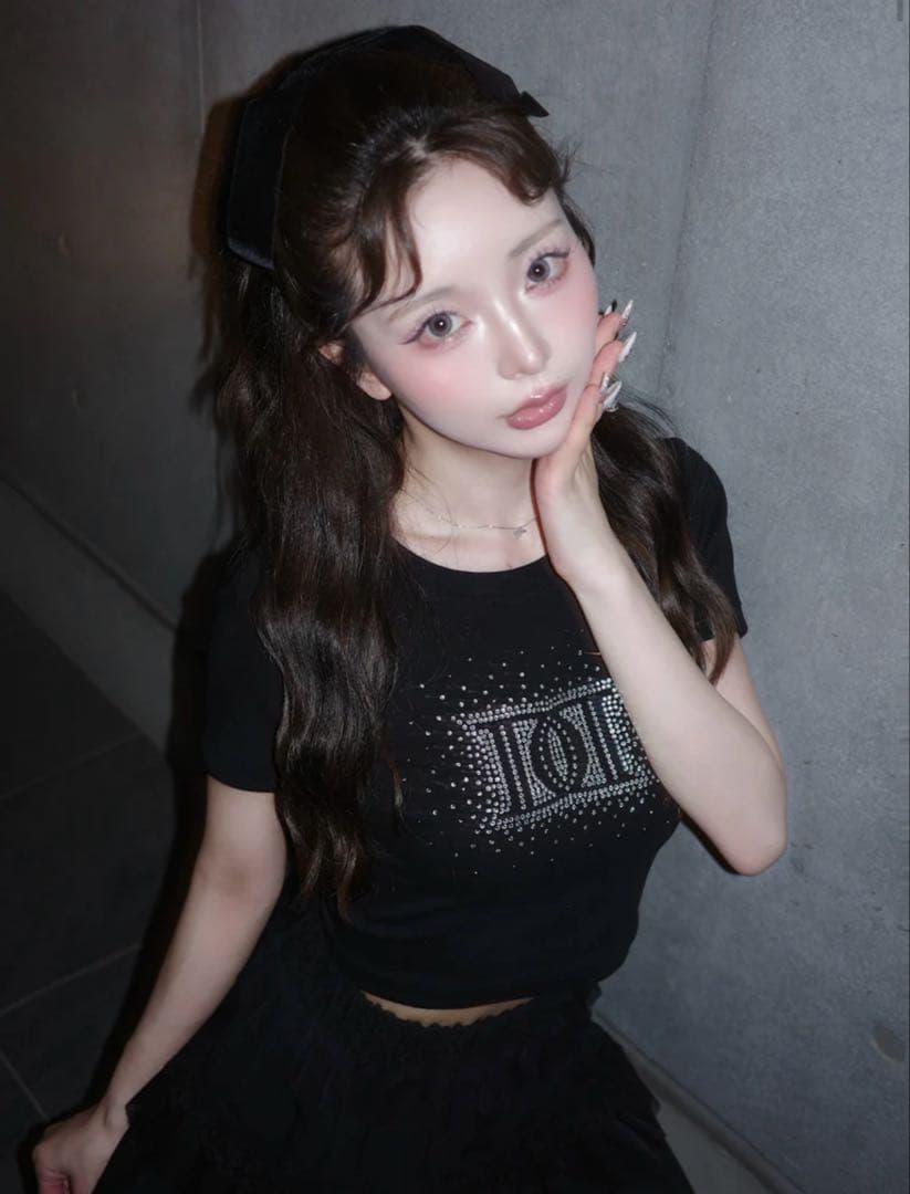 darich シャイニーDDロゴコンパクトTシャツ