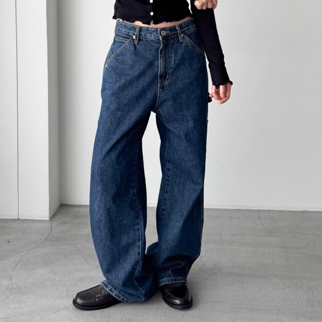 El mar ペインターデニムパンツ
