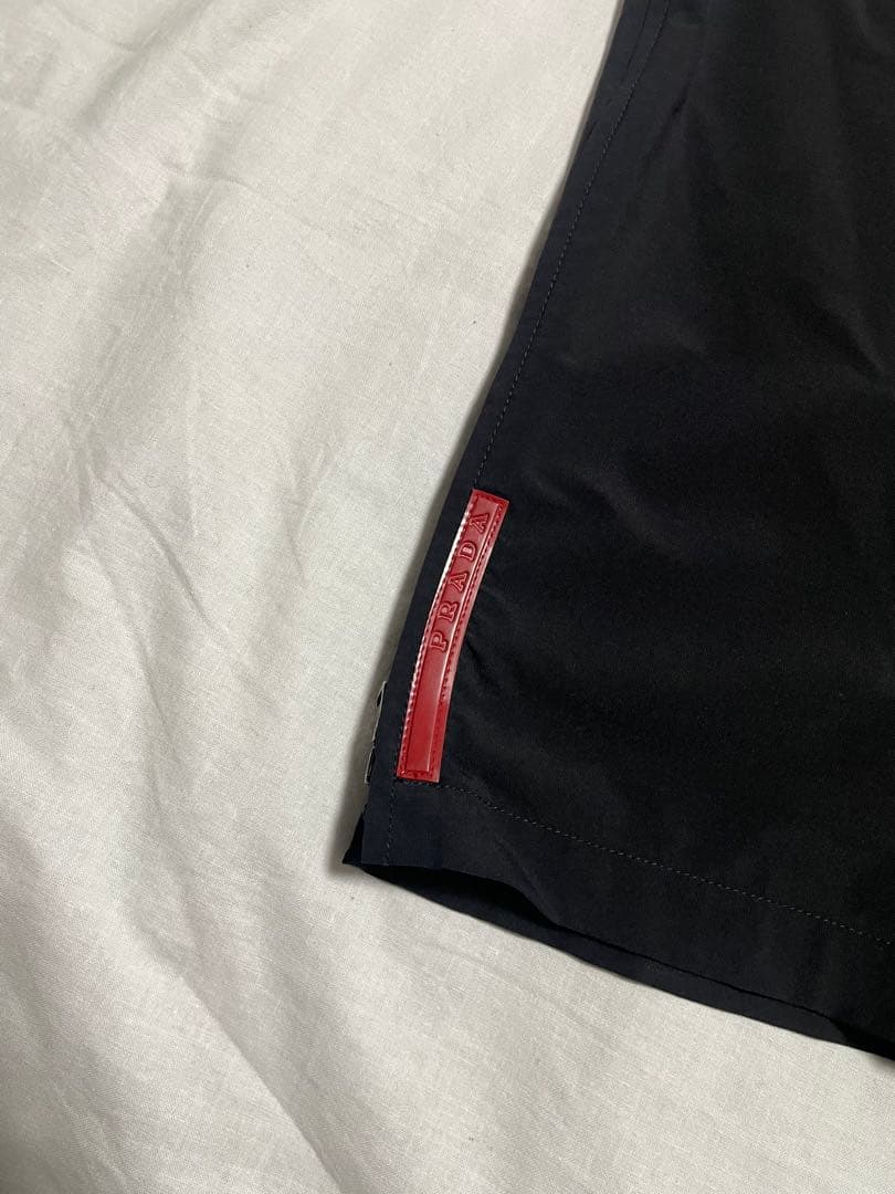 パンツ PRADA Linea Rossa nylon pants