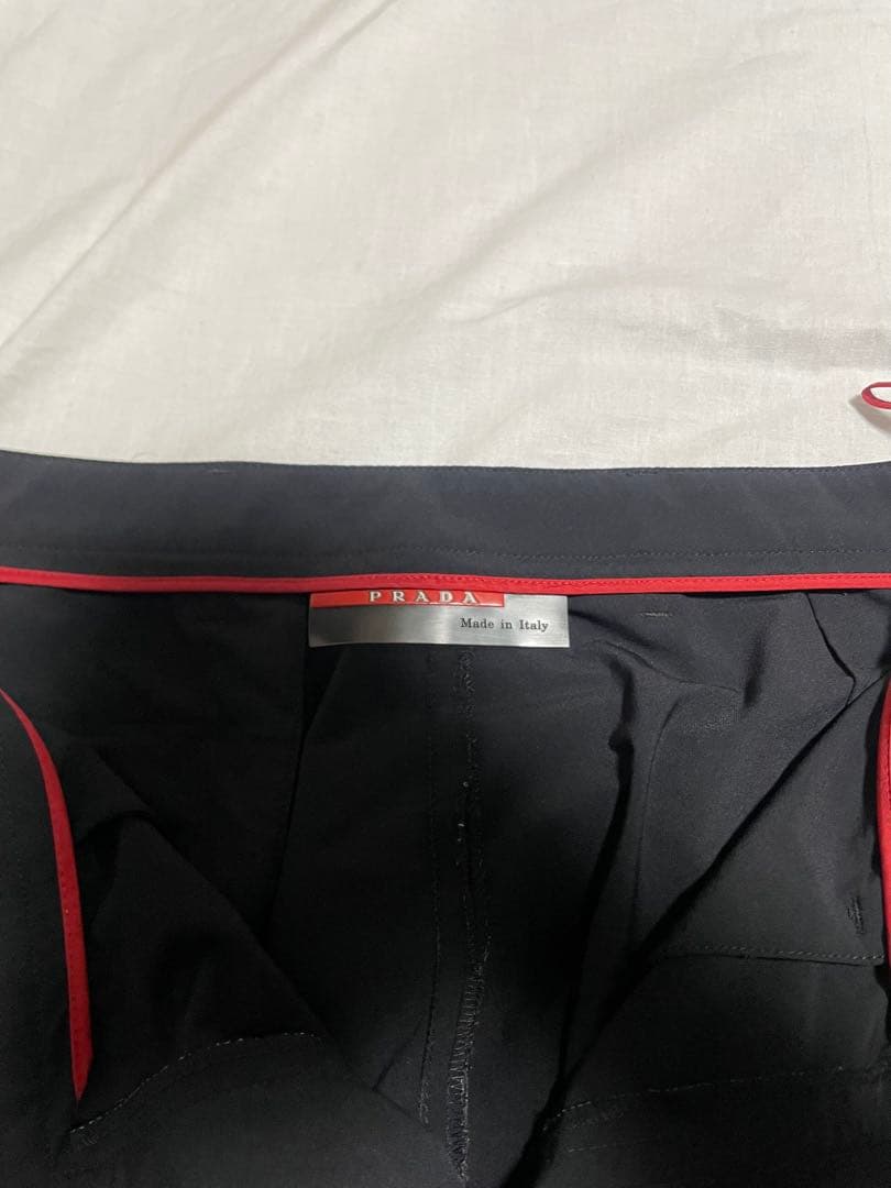 パンツ PRADA Linea Rossa nylon pants