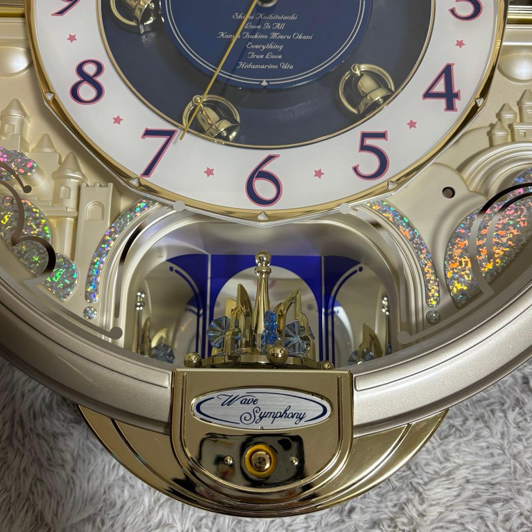 【美品】SEIKO RE 555 S 掛時計 電波時計