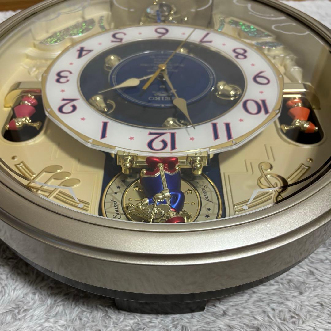 【美品】SEIKO RE 555 S 掛時計 電波時計