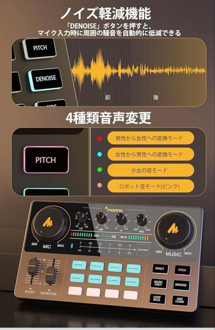 最終値下げ！　新品未使用　マイク　ミキサー　セット　配信　ゲーム