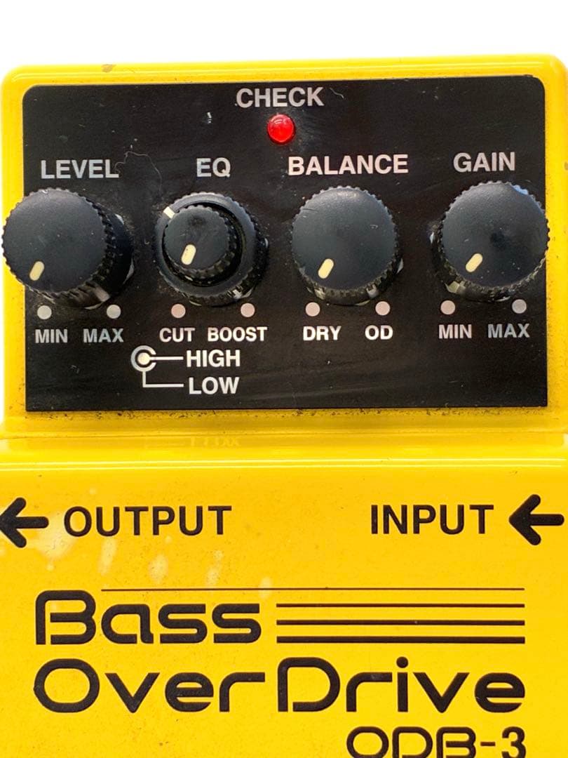 BOSS Bass OverDrive ODB-3 ベース用 エフェクターボス