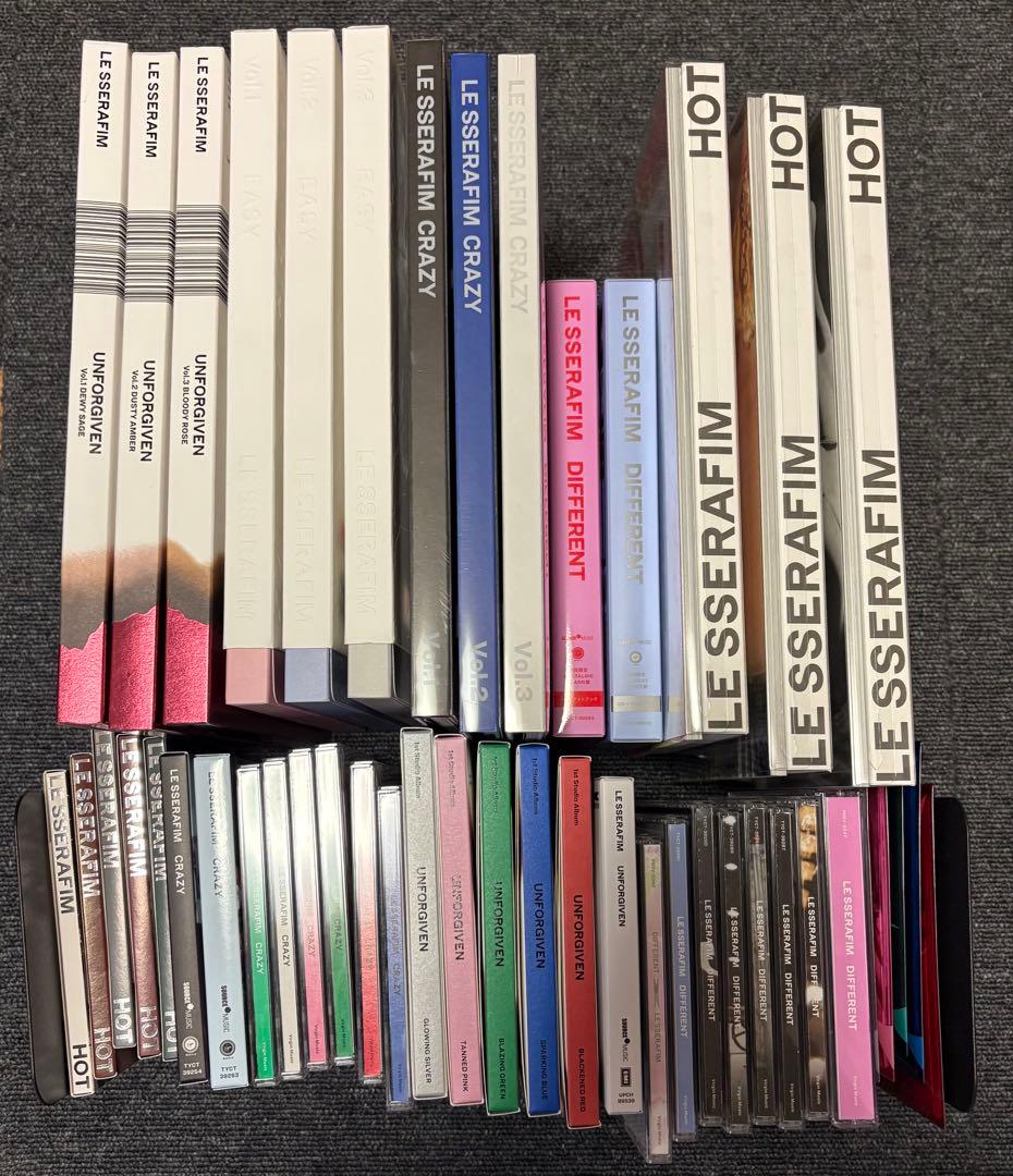 LESSERAFIM CDまとめ売り