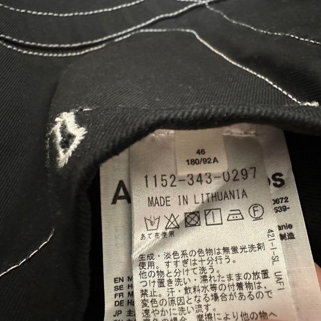 Acne Studios ヘビー ツイルジャケット ブラック