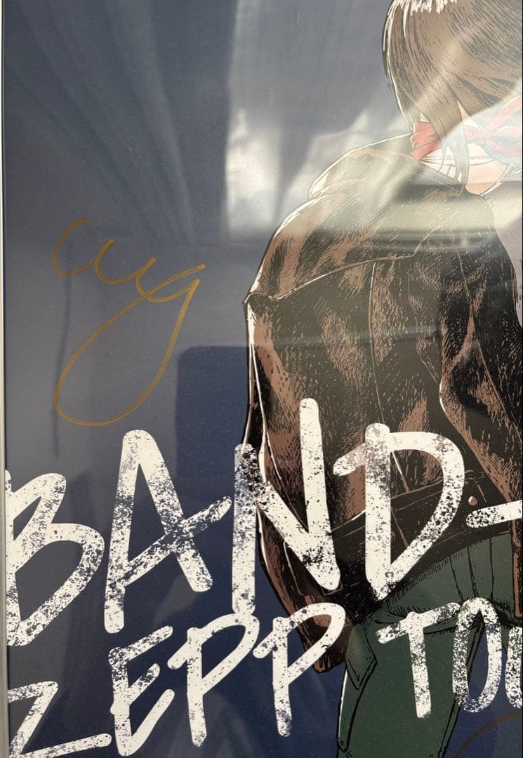 BAND-MAID ZEPP TOUR 2024 直筆メンバー全員ポスター