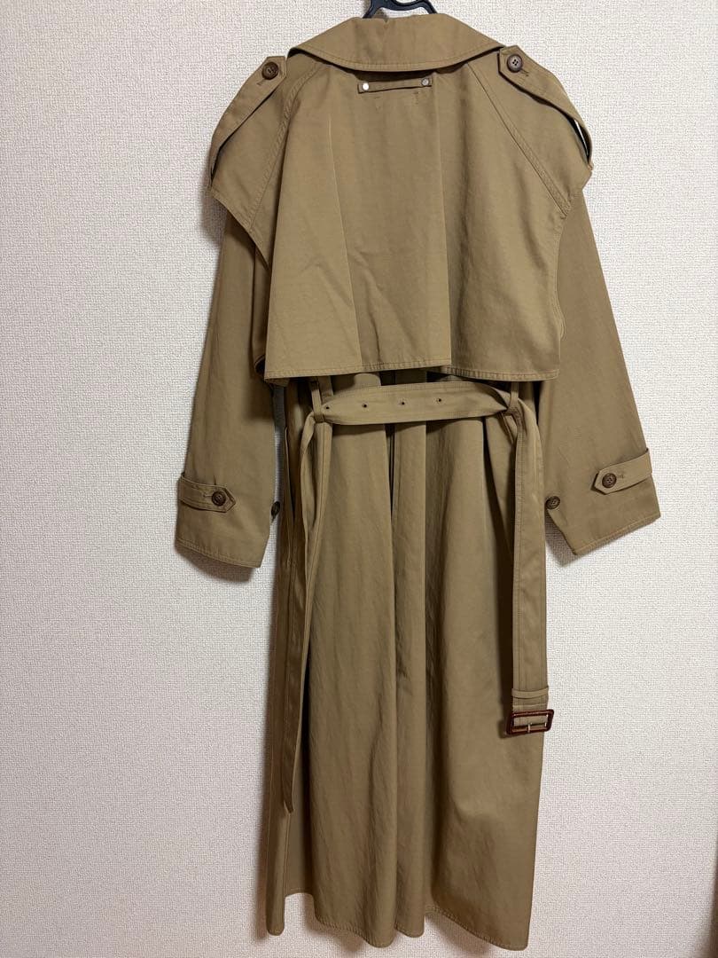 Ameri 3WAY LAYERED TRENCH COAT ベージュ
