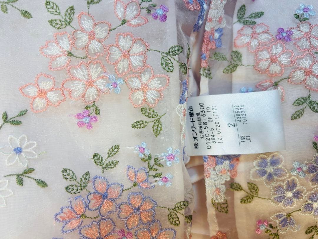 TOCCA GYPSY DEEP ROSE ワンピース 花柄