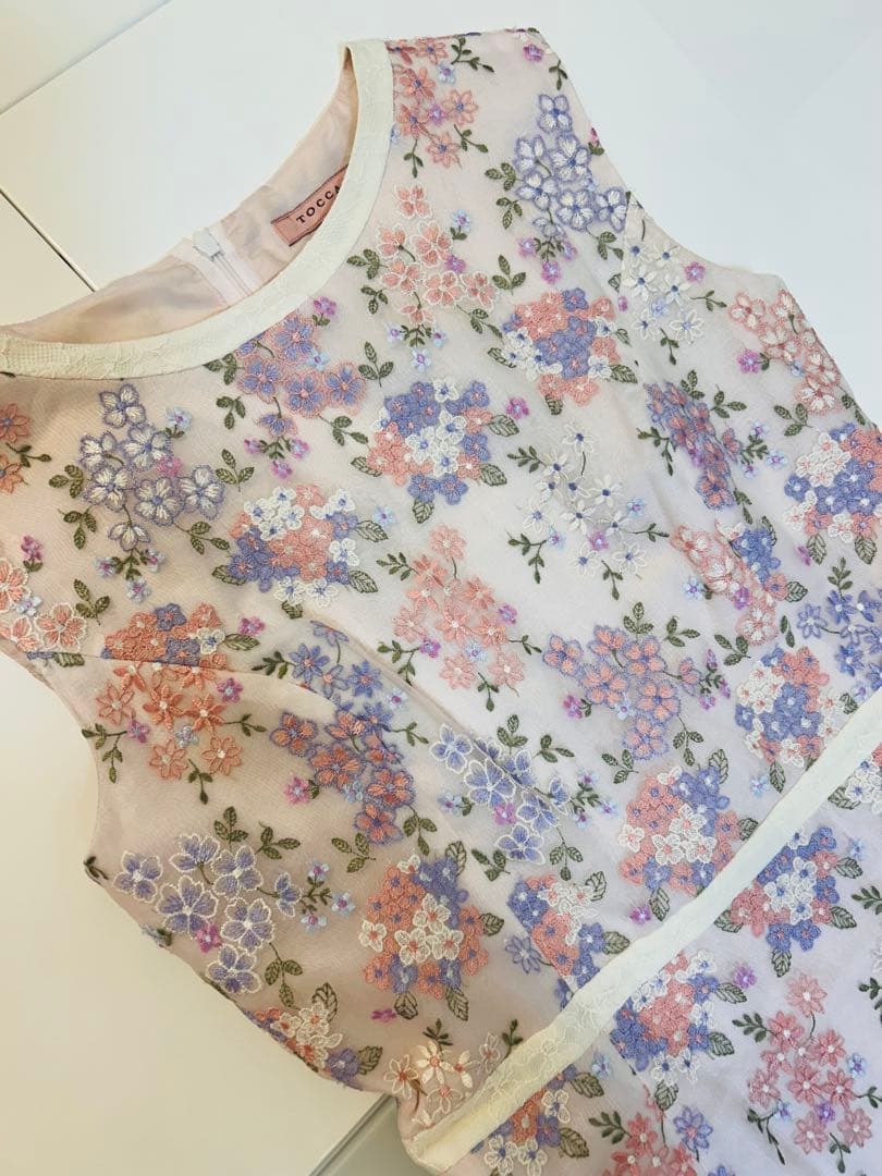 TOCCA GYPSY DEEP ROSE ワンピース 花柄