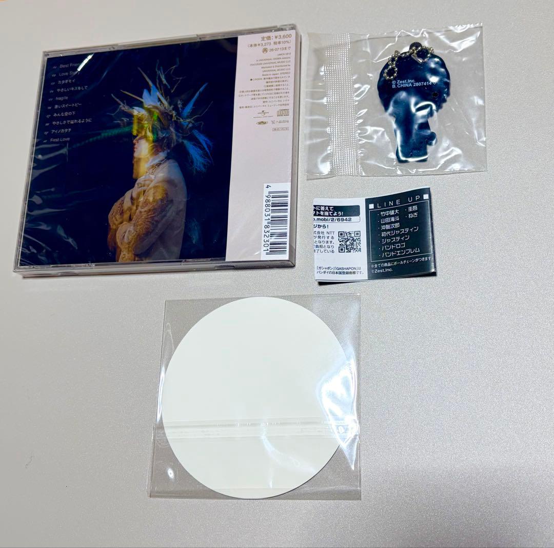 竹中雄大　DIVA コースター　非売品　特典　ラバーマスコット　アルバム　CD