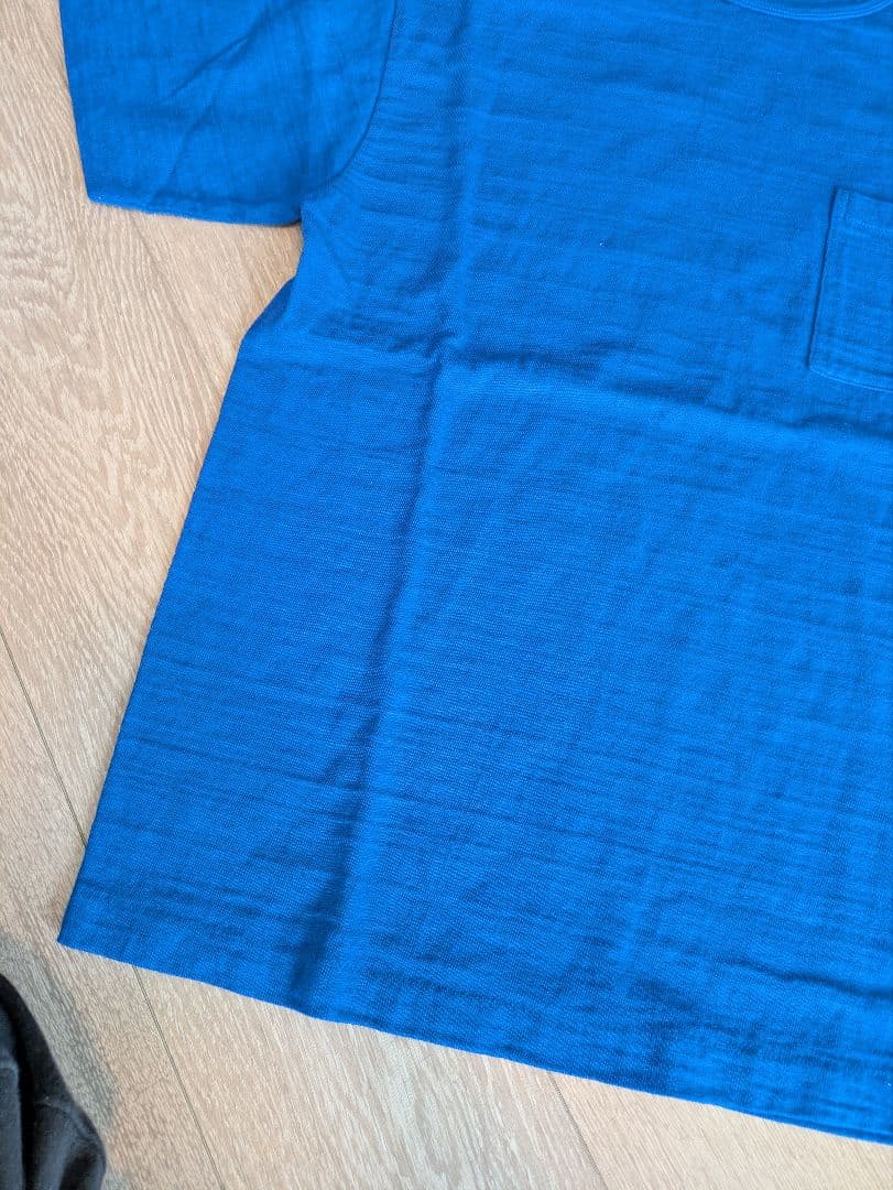 ヒューマンメイド　ポケットTシャツ　フラミンゴ　L