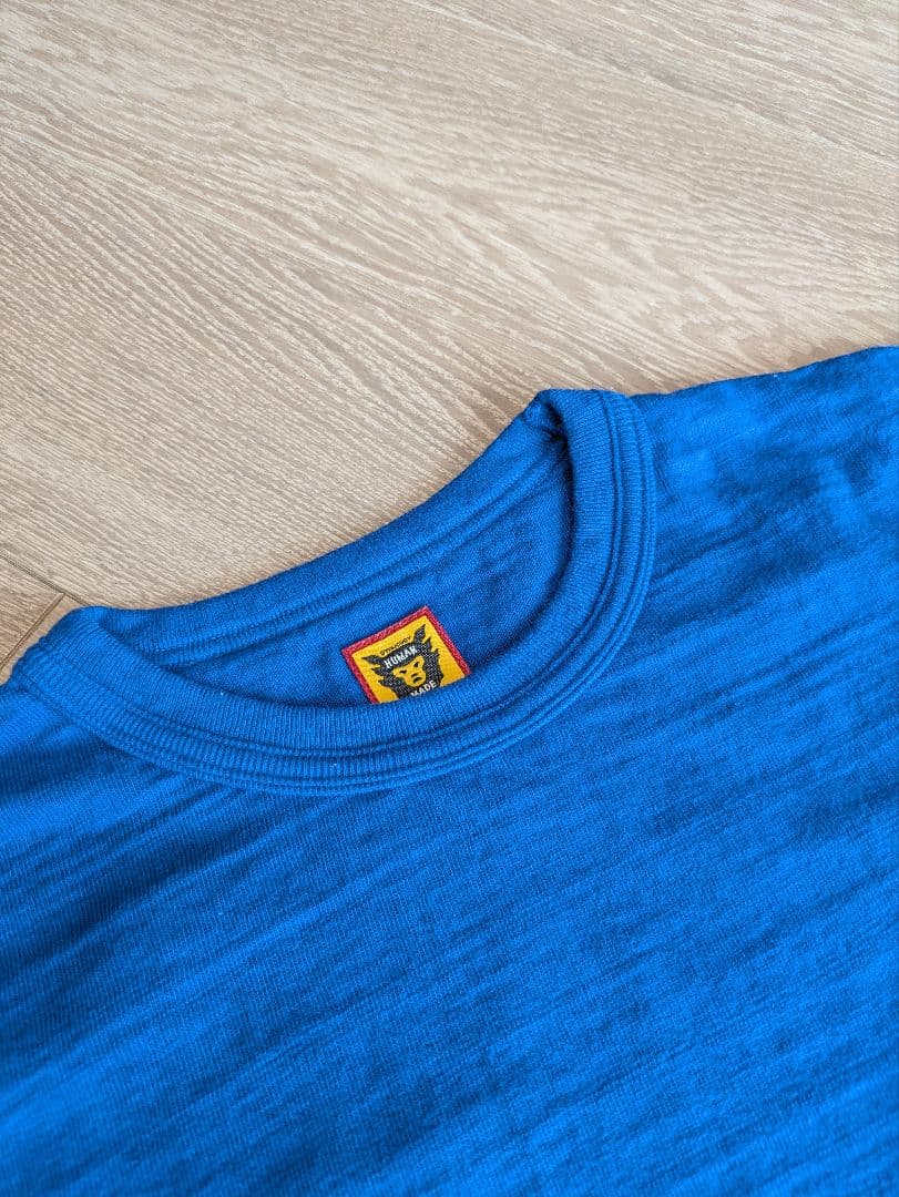 ヒューマンメイド　ポケットTシャツ　フラミンゴ　L