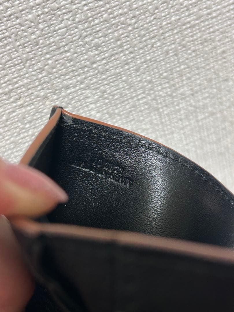 値下げ　LOEWE ロエベ トライフォールドウォレット 三つ折り財布 アナグラム