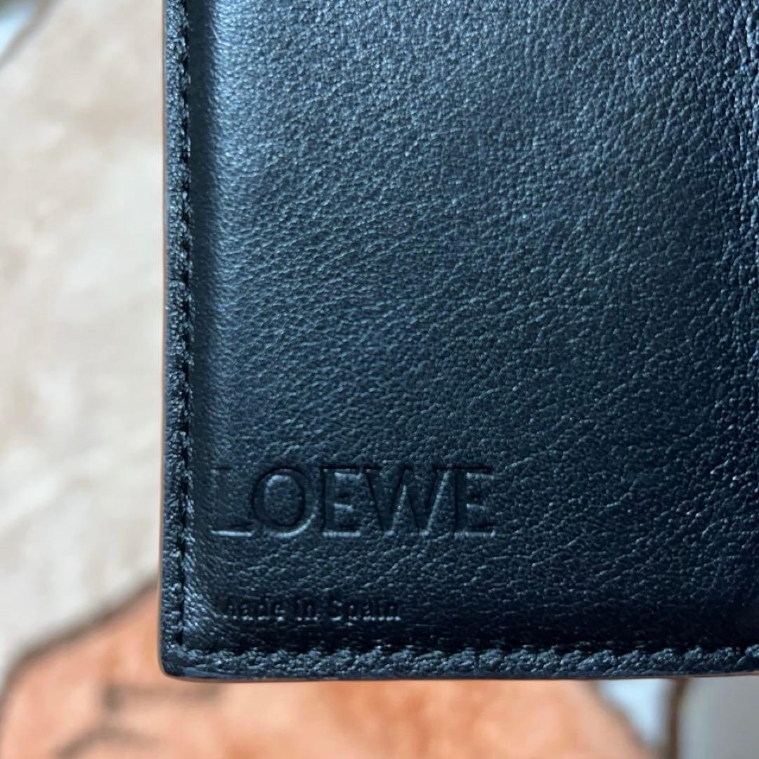 値下げ　LOEWE ロエベ トライフォールドウォレット 三つ折り財布 アナグラム
