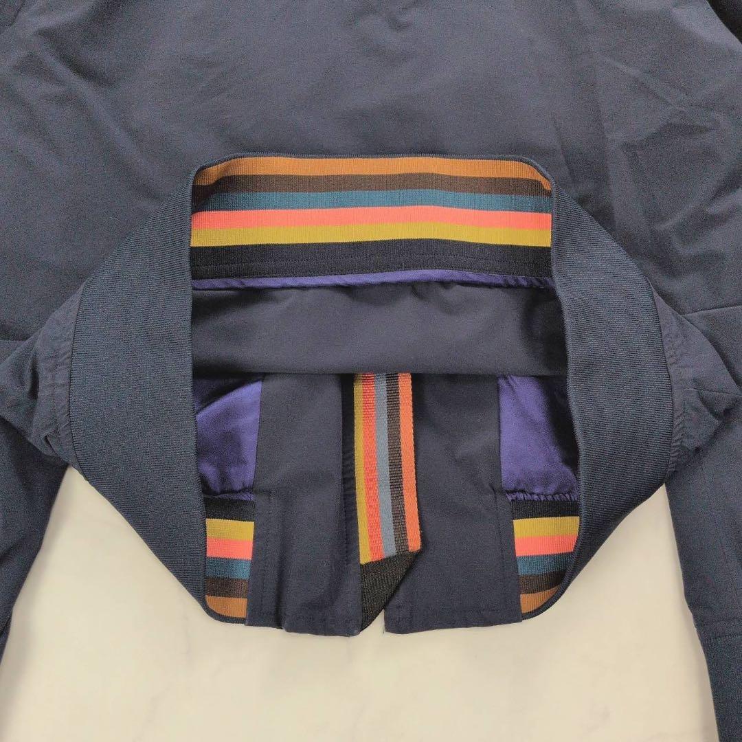 【美品✨】ポールスミス MA-1ブルゾン ストレッチ ネイビー L