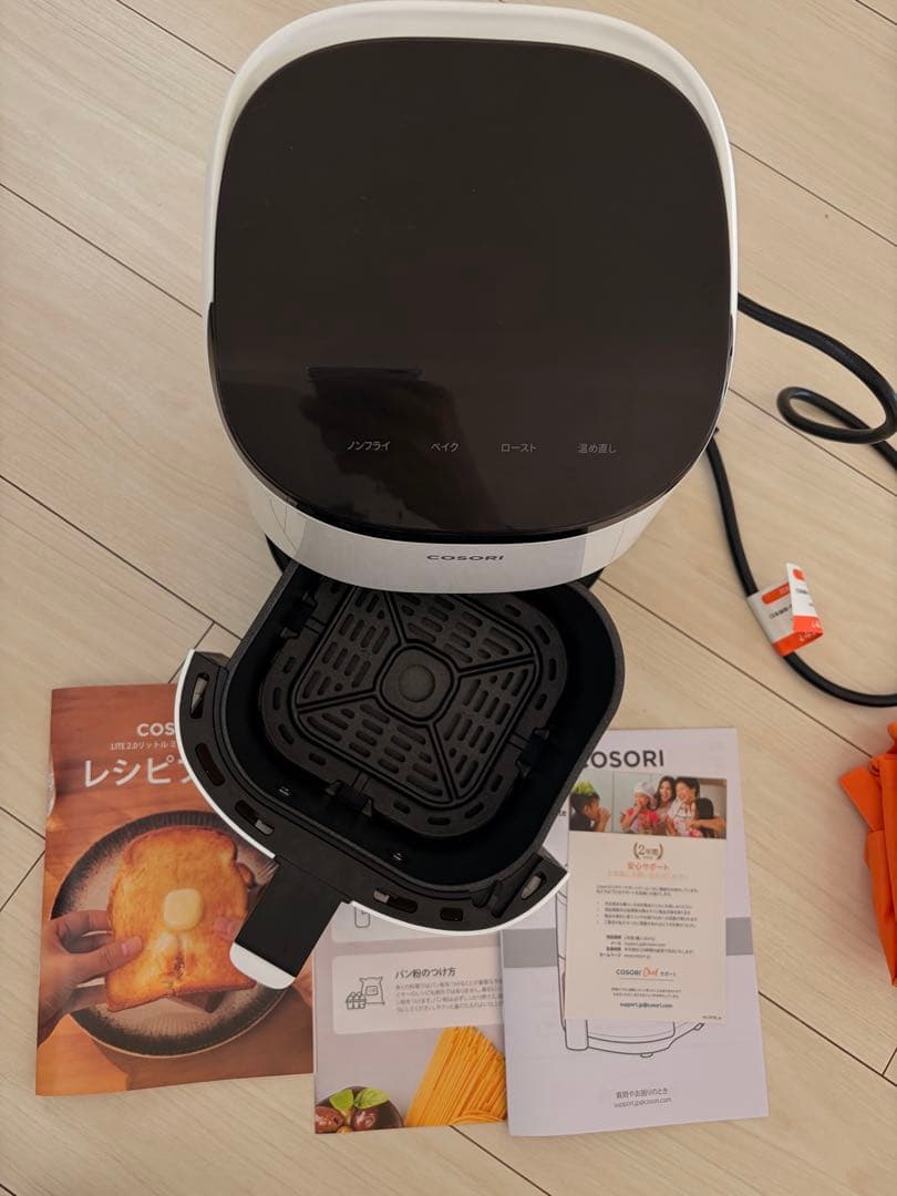 【公式保証2年】新品同様COSORI Lite 2.0リットルノンフライヤー