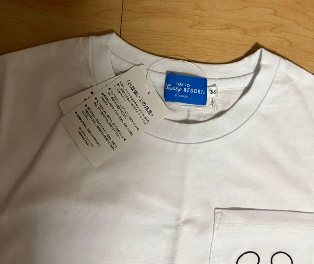 ディズニーミッキー、ミッキーのTシャツ、M、LLサイズ（ディズニーランド）