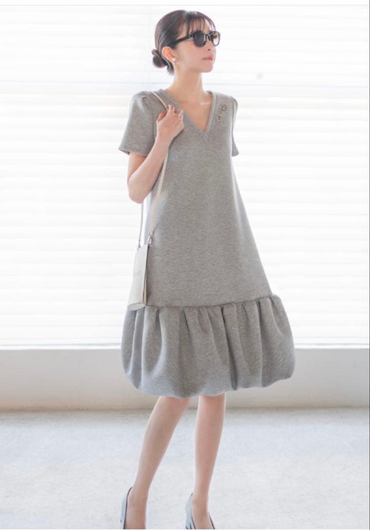 フォクシー デイジーリン ワンピース ジャージー スフレドレス