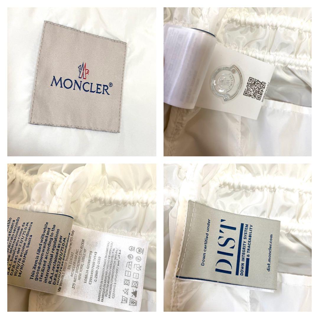 ＊MONCLER モンクレール＊LOBELIA ホワイトコート サイズM 美品