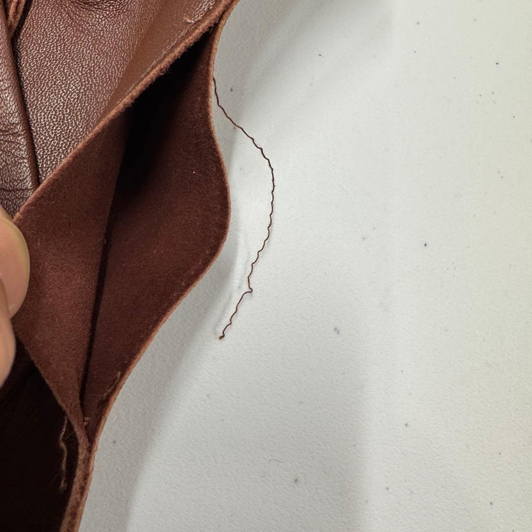 【要修理】DENTS ヘアシープ レザー手袋 イングリッシュタン