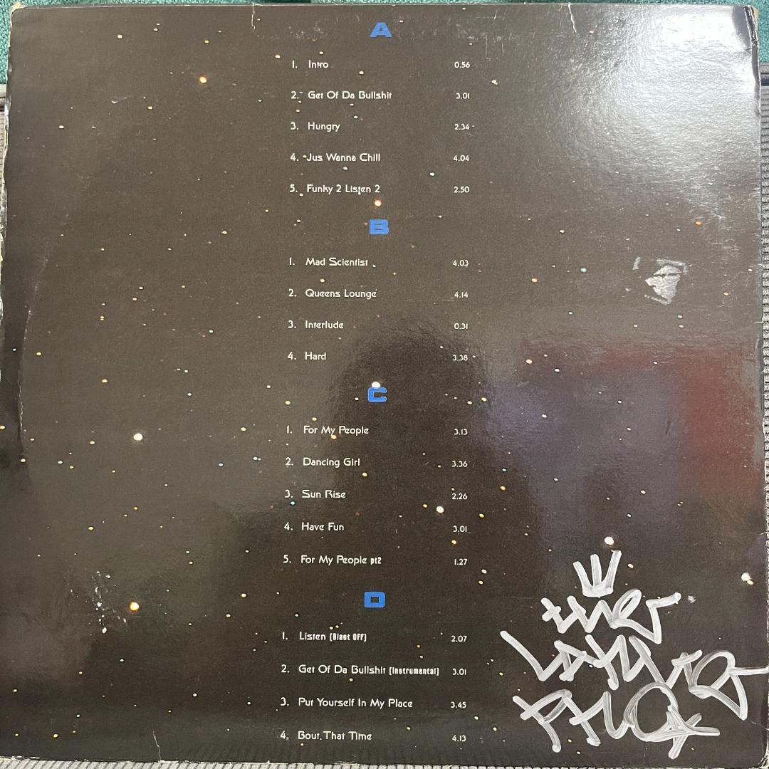 直筆サイン入り THE LARGE PROFESSOR THE LP US盤