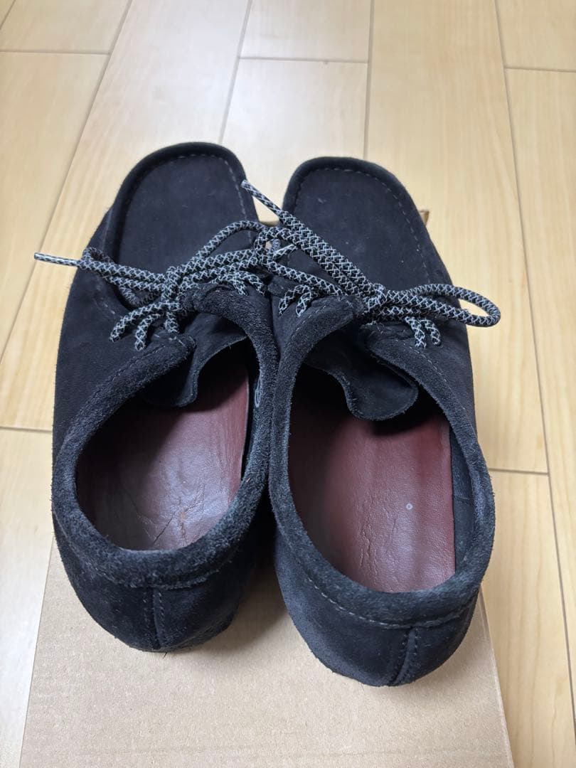 Clarks Originals Wallabee 黒　26.5 クラークス