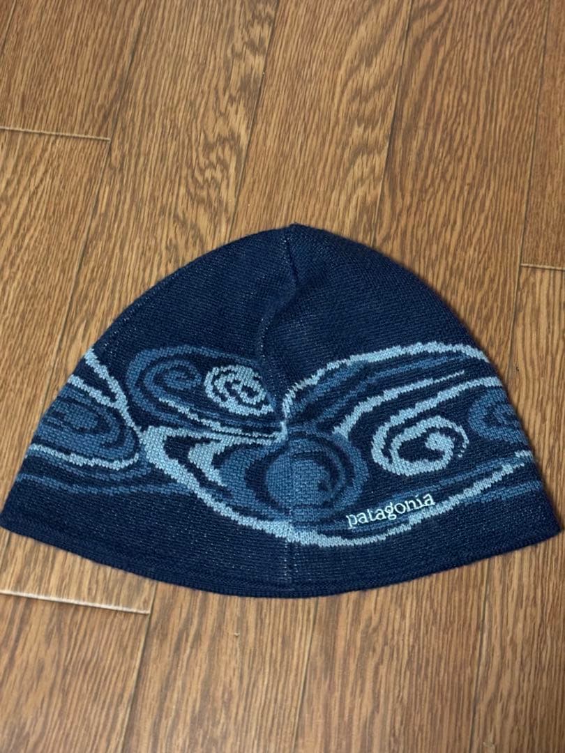 patagonia 渦巻き模様 ニット帽