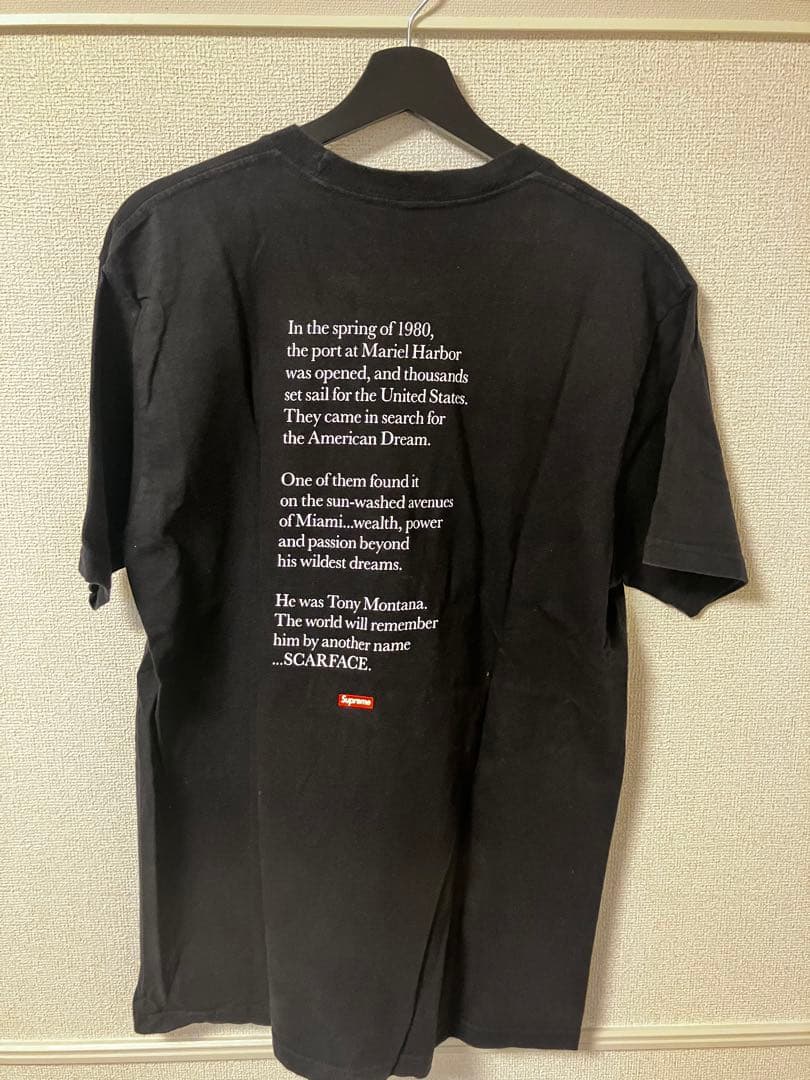 トップス Supreme 17AW Scarface Split Tee