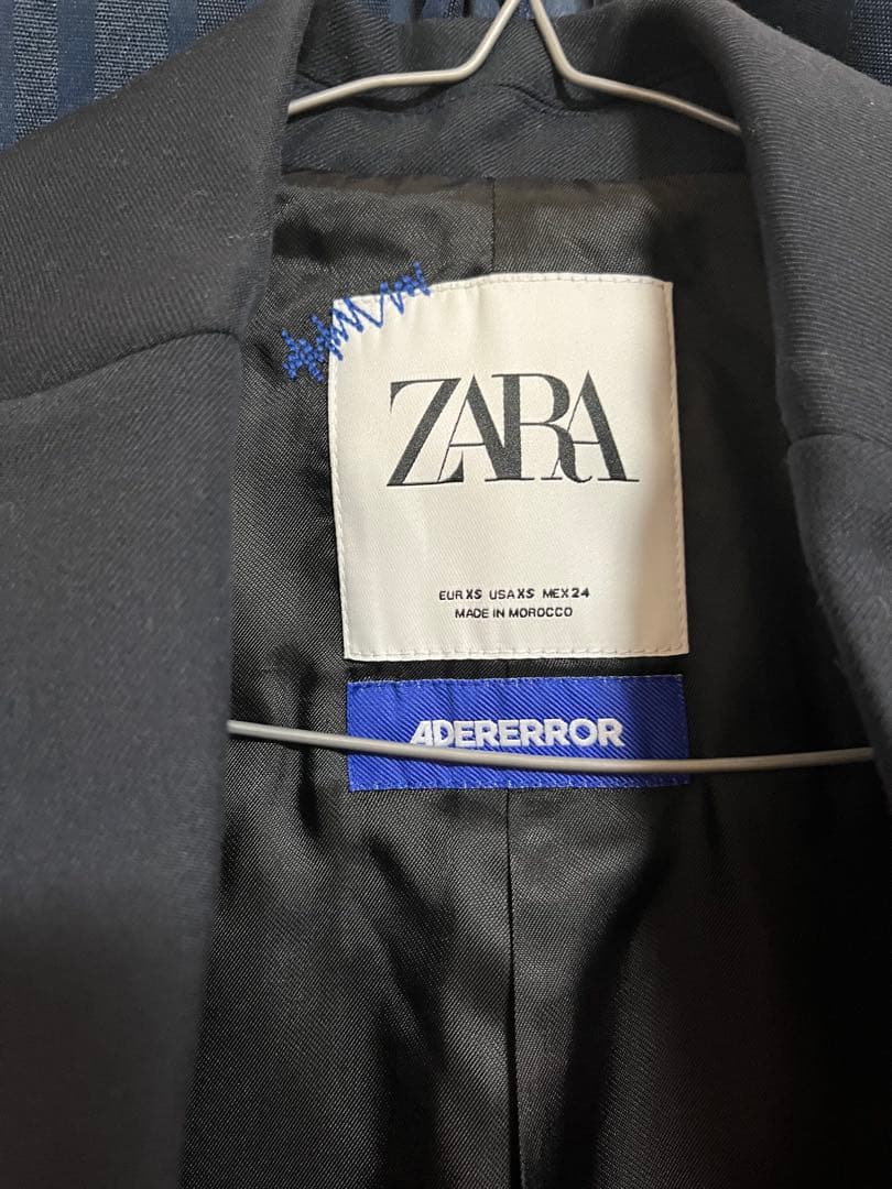 ZARA アーダーエラー テーラードジャケット